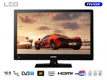 NVOX 15C510 TV DVBT USB 15.6"